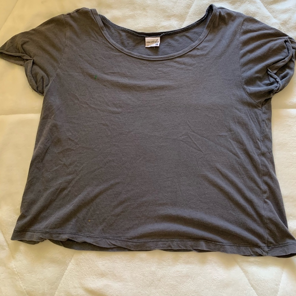 Plain Gray Full Tilt Tee Shirt
